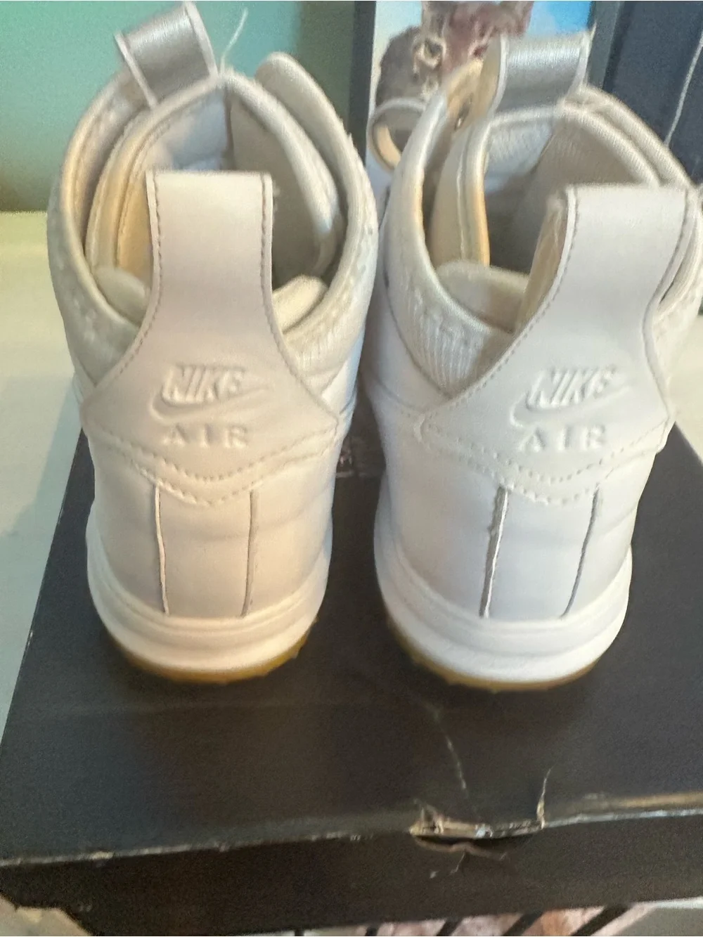 Nike Lunar Force 1 Duckboot Size 13 White